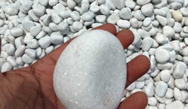 Unpolished White Stones