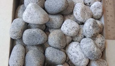 White Granite Pebbles